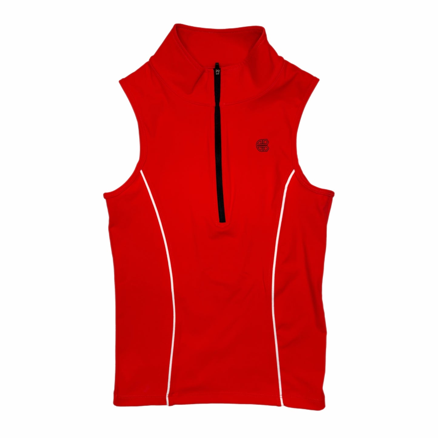 Sleeveless Zip Up Top