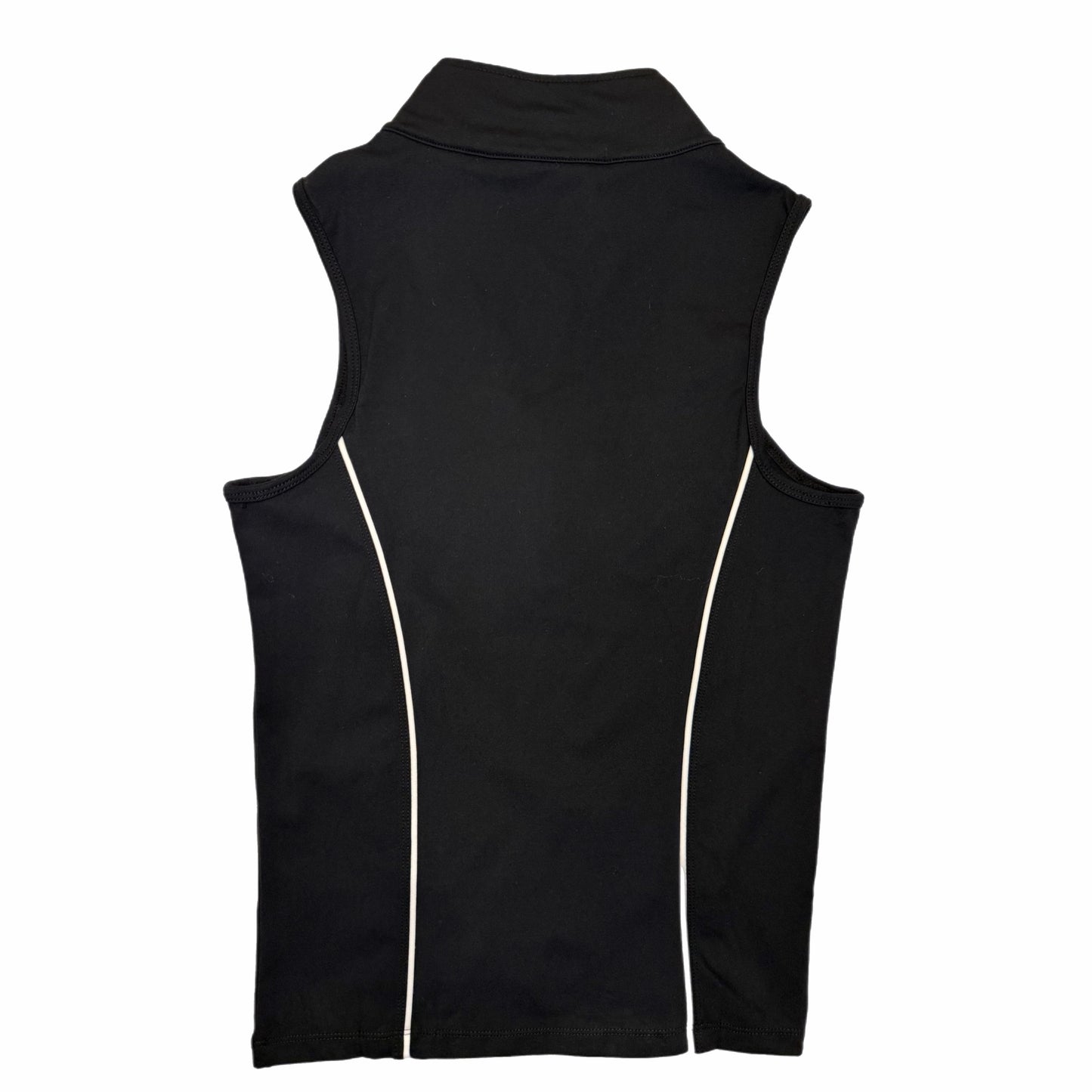 Sleeveless Zip Up Top